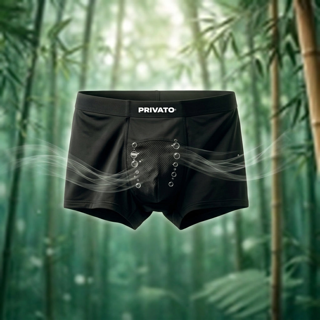 [COMPRA 5 Y LLÉVATE 5] PRIVATO® - Bóxers de Bambú: Tecnología Antitranspirante y Escudo Antiolor